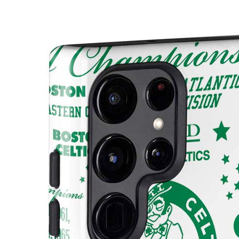 NBA Boston Celtics Historic Blast Galaxy S25 Ultra Impact Case
